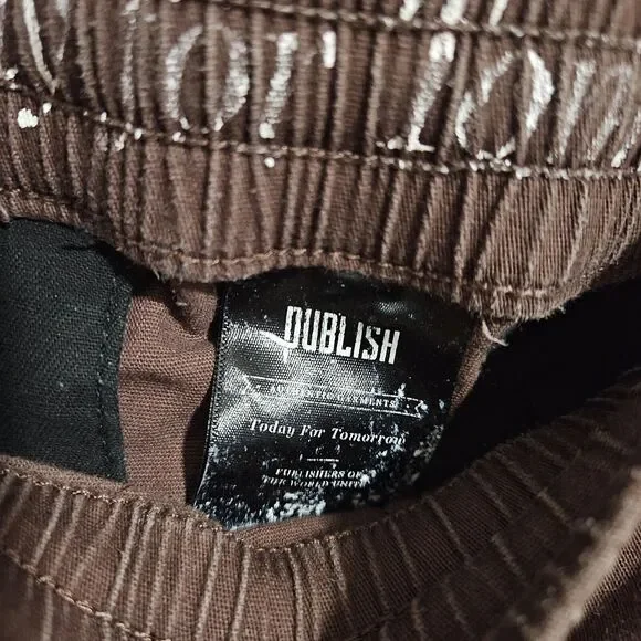 Publish Size 32x29 Coffee‎ Color Jogger Pant - Picture 2 of 3